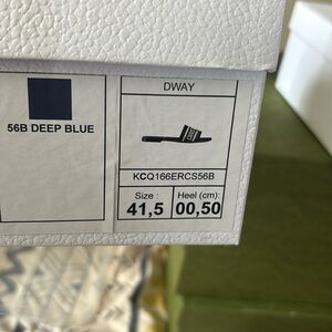 Dior Deep Blue Slides